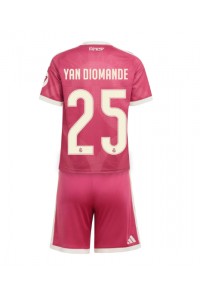 Real Madrid Yan Diomande #25 Babyklær Tredje Fotballdrakt til barn 2026-27 Korte ermer (+ Korte bukser)